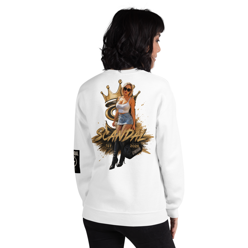 Scandal Royal Emblem Sweatshirt Damen Back