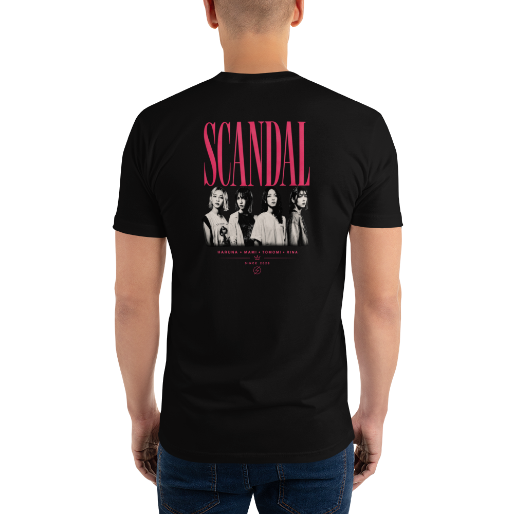 Scandal Crown Society V1 T-Shirt für Herren Back